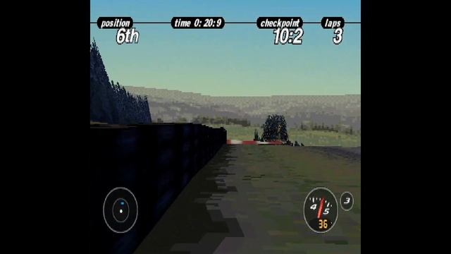 Porsche Challenge - PS1 Gameplay смотреть онлайн