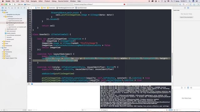 Создание чата | Часть 6 | Swift | IOS | Xcode смотреть онлайн