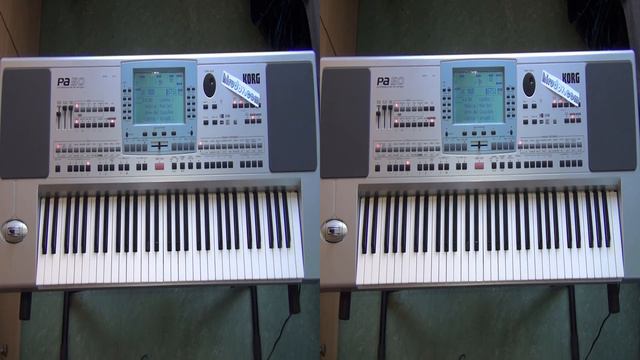 KORG Pa 50 professional arranger synth performing UK R&B music in 3D 4K UHD смотреть онлайн