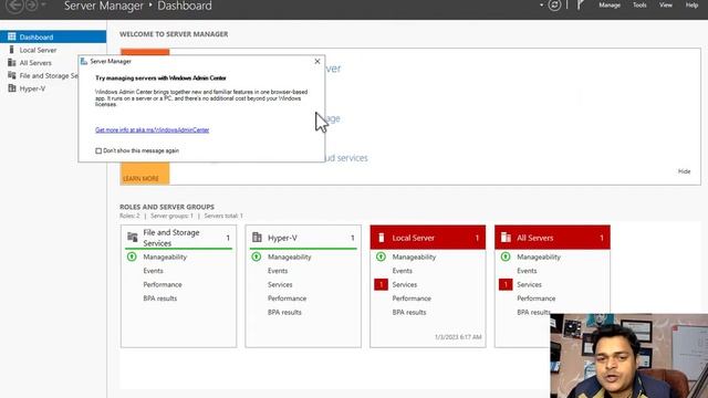How to create virtual machine and install Operating System using Hyper-V in server 2019 ! AZ-800 смотреть онлайн