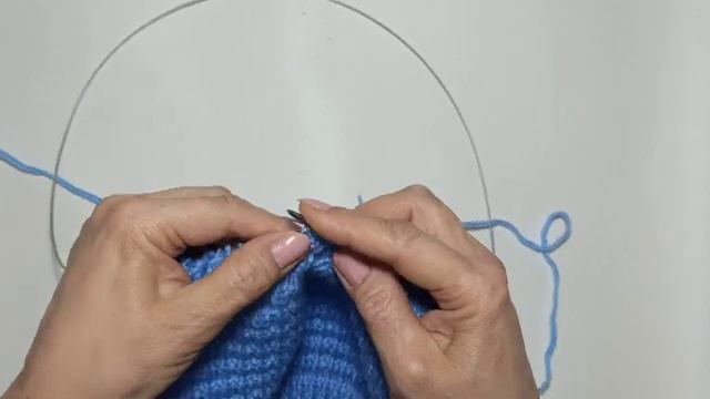 Чепчик с ушками/Чепчик-Мишка подробный МК