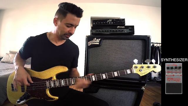 BOSS SYB-3 BASS SYNTHESIZER and BOSS OCTAVE OC-5 -AUTOMATION (JAMIROQUAI bass cover) смотреть онлайн