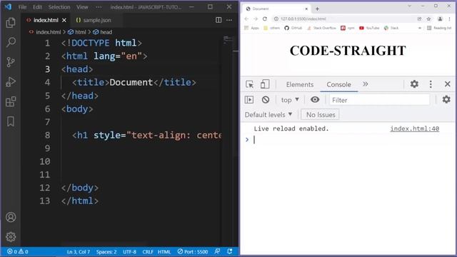 JAVASCRIPT TUTORIAL FOR BEGINNERS | FAST LEARNING | PART - 32 | WHAT IS JSON? смотреть онлайн