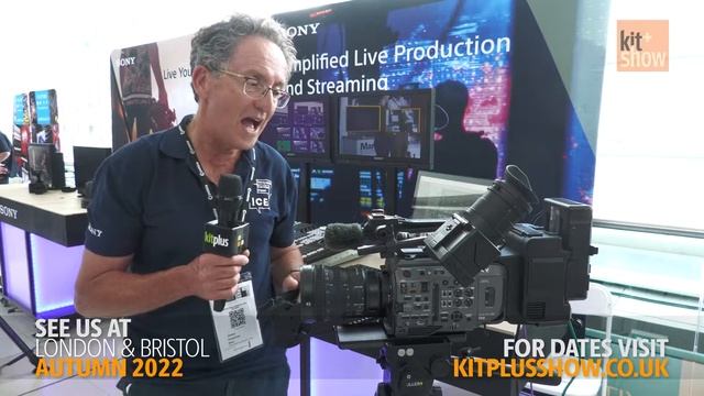 Sony ICE report on FX9 and FX6 cameras at KitPlus Show MediaCity 2022 смотреть онлайн