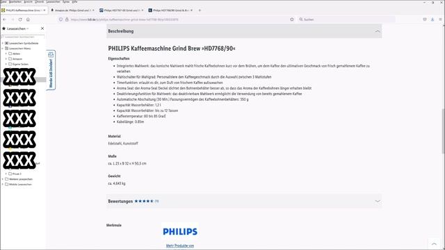 LIDL Deal des Tages - Philips Kaffeemaschine Grind Brew HD7768/90 integriertes Mahlwerk Kaffeegenuß смотреть онлайн