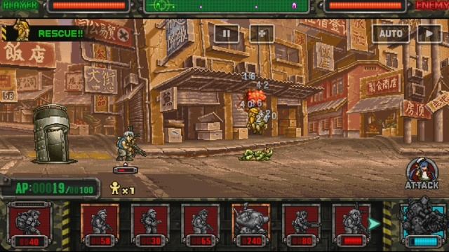 Metal Slug walkthrough/game android mission 1-7 смотреть онлайн