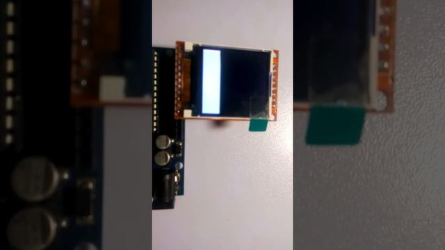 1.44" TFT LCD display ST7735 test on Arduino Uno смотреть онлайн
