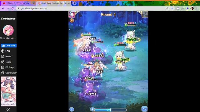 Character Challenge Krystal . A Crystal Miracle | Girls X Battle 2 смотреть онлайн