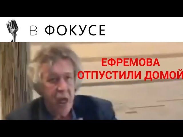 МИХАИЛА ЕФРЕМОВА КОТОРЫЙ УСТРОИЛ СМЕРТЕЛЬНОЕ ДТП ОТПУСТИЛИ ДОМОЙ смотреть онлайн