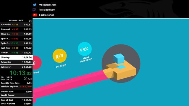 Vectronom Any% In 20:33.14 (IGT)