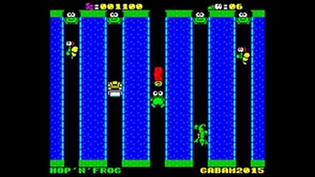 Hop 'n' Frog - Zx Spectrum смотреть онлайн