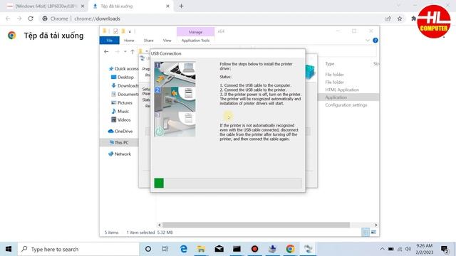 Hướng dẫn cài đặt driver máy in canon LBP 6030 cho windows 10 | Vi Tính Huỳnh Lâm смотреть онлайн