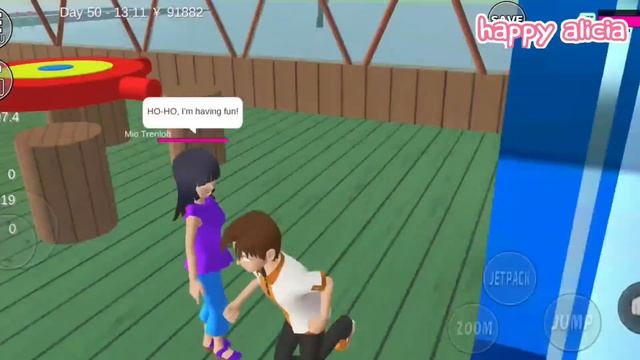 Yuta Mio Masuk Ke TV Dunia SpongeBob??? | Sakura School Simulator | Happy Alicia смотреть онлайн