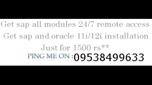 sap ( 6.0, bi, crm, ecc) installation bangalore смотреть онлайн