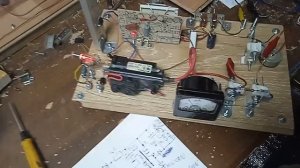 ГВН (HV генератор) на ТДКС BSC 25-0222 в разных режимах. Статика. Микроамперметр. Схема