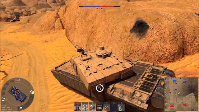 War Thunder : Challenger 2 Gameplay ( No Commentary ) смотреть онлайн