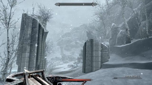 Skyrim - Serana really loves this fresh snow (Glitch blooper) смотреть онлайн