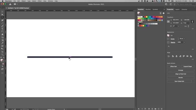 How to Bend Lines in Illustrator WITHOUT Pen Tool (Tutorial) смотреть онлайн