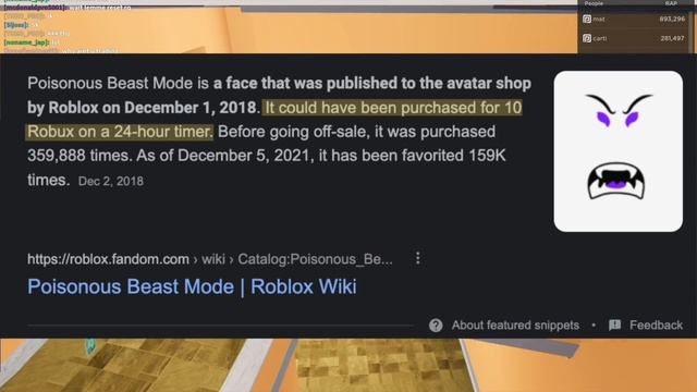 Will The 'Poisonous Beast Mode' EVER Go LIMITED? смотреть онлайн
