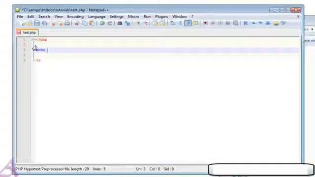 PHP Tutorial 4 Hello World PHP For Beginners смотреть онлайн