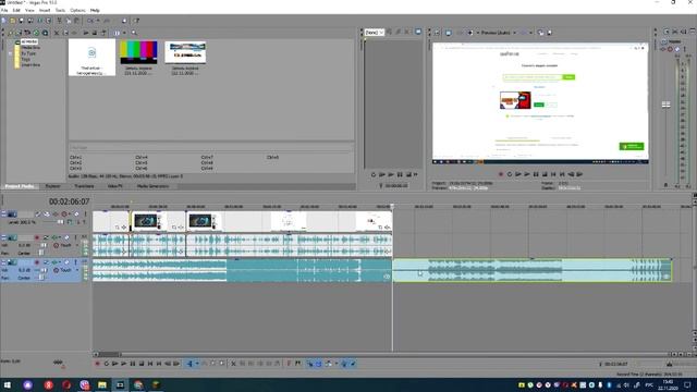 как вставлять вставки и добавить музыку к видео на Vegas pro 13 смотреть онлайн
