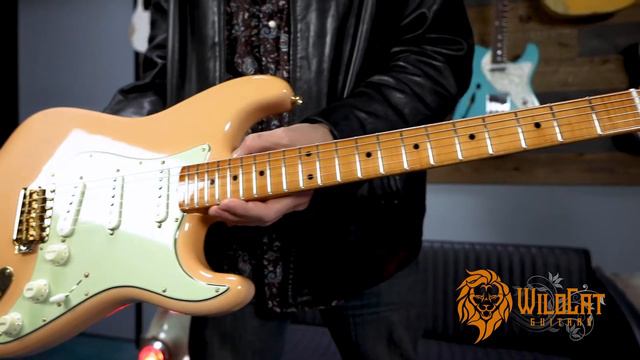 WildCat Guitars Diamonds In The Rough Fender Masterbuilt Dale Wilson 59 Strat Relic Shell Pink смотреть онлайн