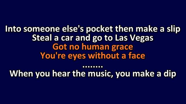 Billy Idol - Eyes Without a Face - Karaoke Instrumental Lyrics - ObsKure смотреть онлайн