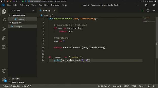 Python: Recursion смотреть онлайн