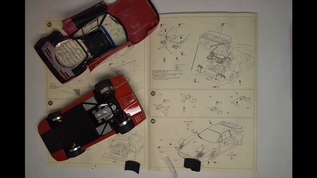 Tamiya - Ferrari F40 - full build - stopmotion смотреть онлайн