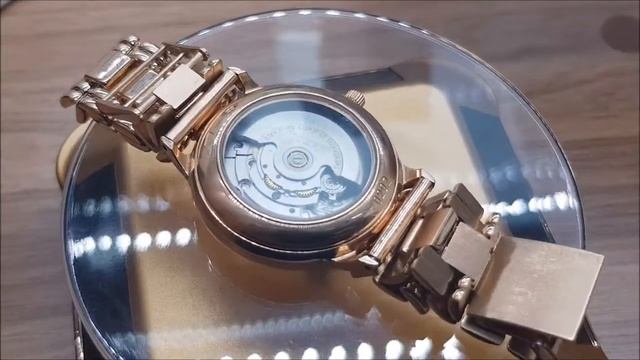 Золотые часы "Мактайм" с золотым браслетом смотреть онлайн