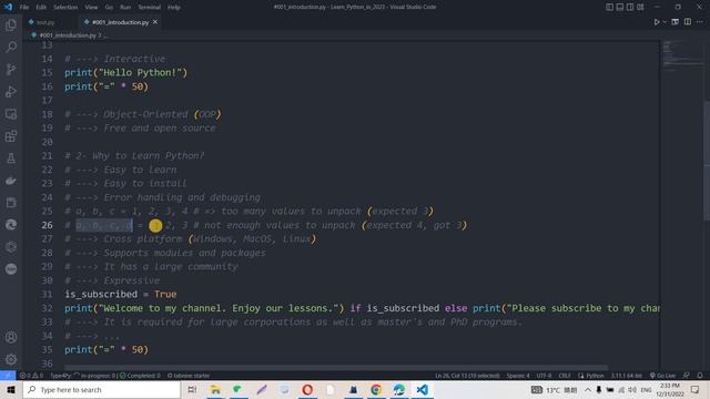 Learn Python in Arabic #01 | Introduction And What's Python смотреть онлайн