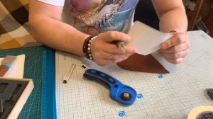 Школа кожевника. Этап 1. Урок 2. Вырезаем заготовку и скругляем углы