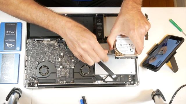 Upgrade Your Studio Mac! OWC SSD MacBook Pro 2012 Upgrade Kit Install смотреть онлайн