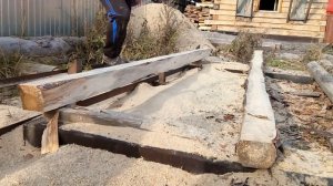 Пилорама своими руками за 6 т.р в работе! Ссылка на первую часть под видео