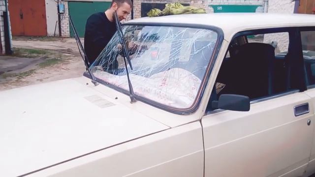 Как снять лобовое стекло на ваз 2107 смотреть онлайн