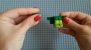 Lego Classic 10698 Лягушка, схема сборки