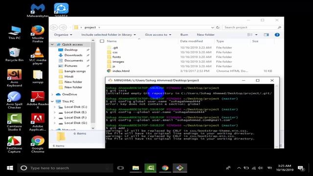 How to upload your project files on Github - Git and github bangla tutorial Part - 4 смотреть онлайн