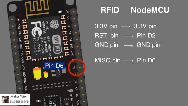 NodeMCU V3 + RFID-RC522