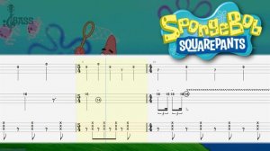 SpongeBob - Closing Theme Song [Bass Tabs Tutorial] By @ChamisBass