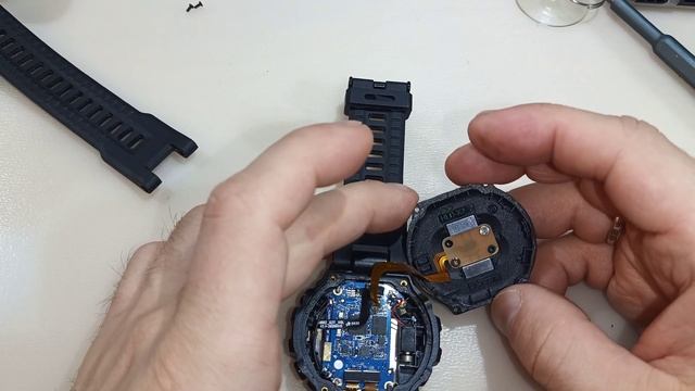 Смарт часики AllCall model 3 - разборка... позже заменил скотч клеем B7000. смотреть онлайн