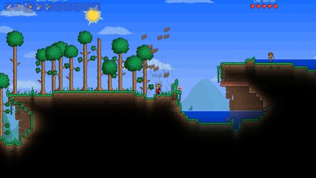 Terraria 1.1.2 (hun) 1. rész - Ház építés és alapok смотреть онлайн