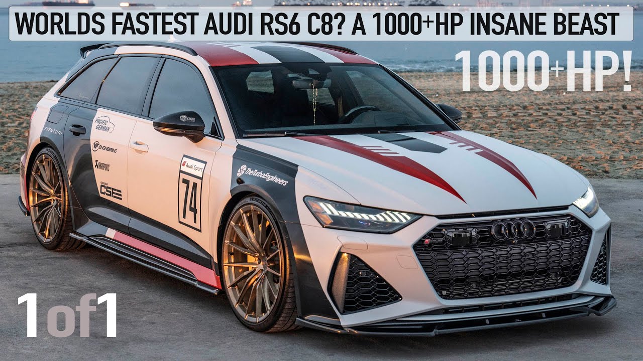 WORLDS FASTEST AUDI RS6 C8 1of1 1000 HP STAGE 3 BEAST - 2.7 SEC TO 100KM_H - INS смотреть онлайн