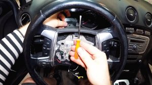 Как снять руль Ford Mondeo 2007-2014год