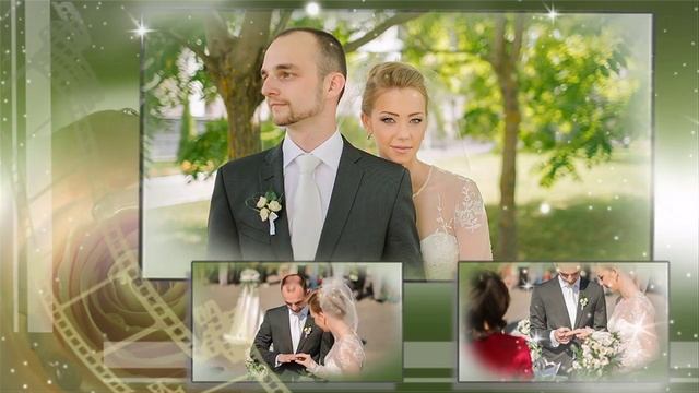 Свадьба в зеленых тонах.Проект для ProShow Producer смотреть онлайн