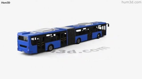LiAZ 6213-65 Bus 2018 3D model by Hum3D.com