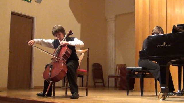 Romberg. cello sonata e-moll. 1-t movement. смотреть онлайн