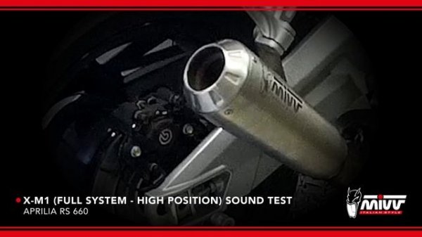 APRILIA RS 660 - MIVV X-M1 ( Full System - High Position)