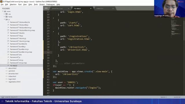 HMP week 5 - Framework7+Cordova - Web Service and JSON смотреть онлайн