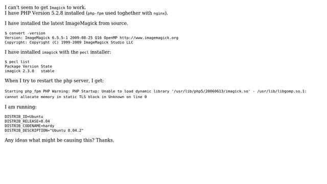 imagick php extension fails to load (2 Solutions!!) смотреть онлайн