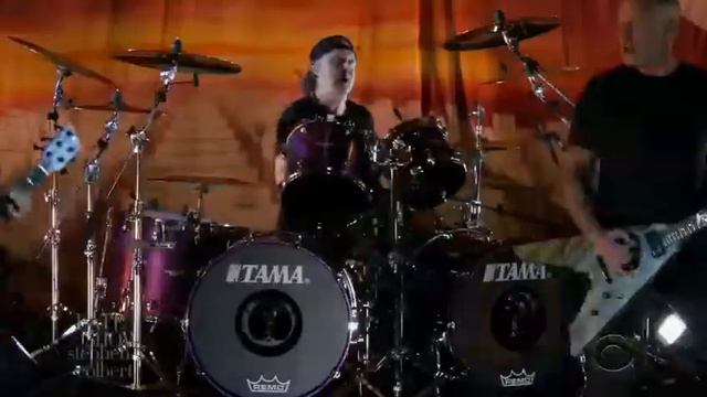 Metallica "Battery" (Master of Puppets 34 years anniversary)/Colbert Show E tuning смотреть онлайн
